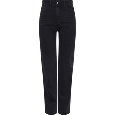 Pieces Kelly Straight Fit Jeans - Black