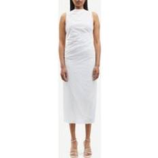 Dresses Samsøe Samsøe Sahira Striped Organic Cotton Dress White