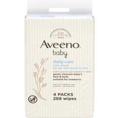 Aveeno baby Aveeno Daily Care Baby Wipes 4-pack 288pcs