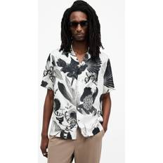 AllSaints Men Shirts AllSaints Frequency Printed Relaxed Fit Shirt