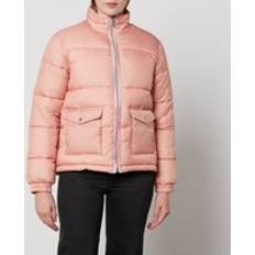 Coats PS Paul Smith Quilted Ripstop Coat Pink