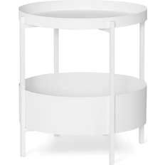 Metal Tray Tables Torkelson Milano White Tray Table 50cm