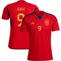 adidas Gavi Spain National Team Red 2022/23 Home Replica Jersey Men's