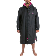 Men - Sportswear Garment Sleepwear Dryrobe Advance Long Sleeve Changing Robe - Black/Pink