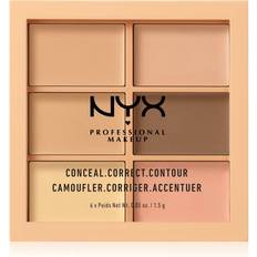 Mature Skin Contouring NYX Conceal Correct Contour Palette Light