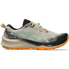 Asics 9.5 - Men Running Shoes Asics GEL-Trabuco 12 M - Feather Grey/Dark Mint
