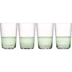 Royal Doulton Drinking Glasses Royal Doulton 1815 Highball Green Drinking Glass 50cl 4pcs