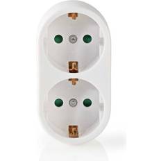 White Electrical Outlets Nedis PSSPL200F1WT