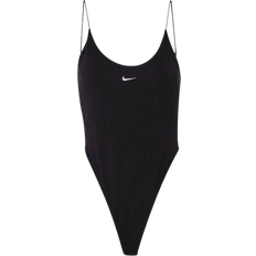Shapewear & Under Garments Nike Sportswear Chill Knit Women's Tight Cami Bodysuit - Black/Sail