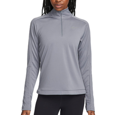 Nike Sportswear Garment - Women Tops Nike Women's Dri-FIT Pacer 1/4-Zip Sweatshirt - Smoke Grey