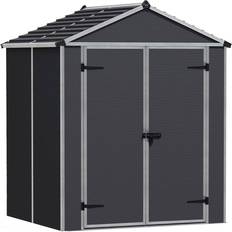 Sheds on sale Palram Rubicon Anthracite 1195028 (Building Area 2.8 m²)