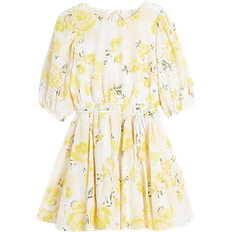 Short Dresses - Yellow River Island Swing Mini Dress - Yellow