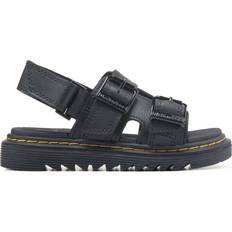 Sandals Children's Shoes Dr Martins Junior Varel Leather - Black
