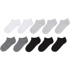 H&M Ankle Socks 10-pack - Light Gray Melange (0589524011)
