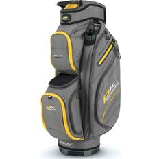 Powakaddy Black Golf Bags Powakaddy DLX-Lite Edition Golf Cart Bag