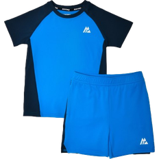 Montirex Infants Peak T-shirt/Short Set - Neon Blue/Midnight Blue (925741-472)
