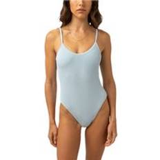Swimsuits Rhythm Isla Rib Minimal One Piece Cool Blue-Large