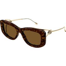 Gucci Women Sunglasses Gucci GG1566S Sunglasses Black/Grey Butterfly Women