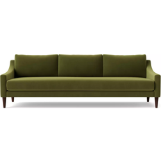 Swoon Turin Fern Green Sofa 211cm 4 Seater