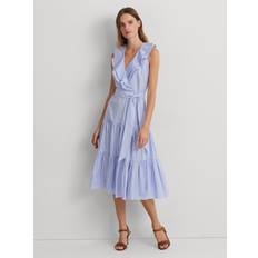 Ralph Lauren Dresses Ralph Lauren Tabraelin Stripe Dress, Blue