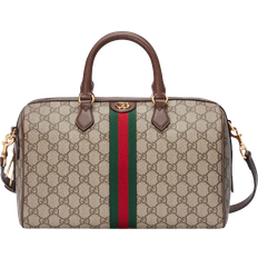 Gucci Totes & Shopping Bags Gucci Ophidia GG Medium Top Handle Bag - Beige/Ebony