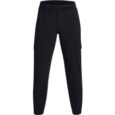 Under Armour Elastane/Lycra/Spandex Clothing Under Armour Men's Stretch Woven Cargo Pants - Black/Pitch Gray