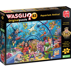 Classic Jigsaw Puzzles Jumbo Wasgij Original 43 Aquarium Antics! 1000 Pieces