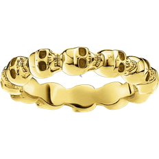 Thomas Sabo Men Rings Thomas Sabo Skull Ring - Gold