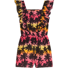 Playsuits Children's Clothing Monsoon Kid's Ombre Palm Print Playsuit - Multicolour