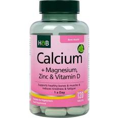 Holland & Barrett Calcium Magnesium Vitamin D & Zinc 120 pcs