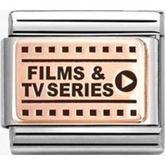 Nomination CLASSIC Rose Gold Films &amp; TV Series Charm 430111/28