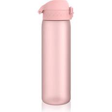 Leak-Proof Water Bottles ION8 Recyclon Rose Quartz Water Bottle 0.5L