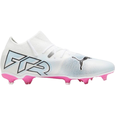 Puma Artificial Grass (AG) - Men Football Shoes Puma Future 7 Match FG/AG M - White/Black/Poison Pink