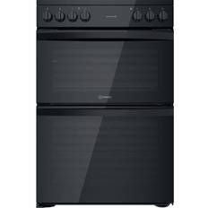 Electric Ovens - Self Cleaning Cookers Indesit ID67V9KMB/UK Black