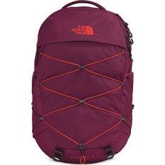 The north face borealis backpack The North Face Borealis Backpack - Boysenberry Light Heather/Fiery Red