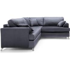 Abakus Direct Ferguson Dark Grey Sofa 200cm 5 Seater
