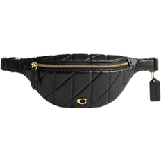 Coach Bum Bags Coach Essential Belt Bag With Pillow Quilting - Brass/Black