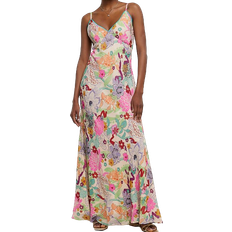 Multicoloured Dresses River Island Slip Maxi Dress - Pink