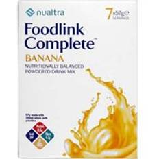 Sodium Nutritional Drinks Nualtra Foodlink Complete Banana Powdered Drink Mix 7 Servings