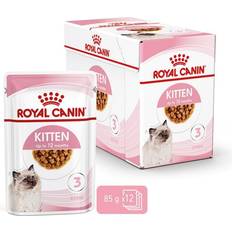 Royal Canin Cats - Wet Food Pets Royal Canin kitten in gravy wet cat food kitten up to 12 months 85g
