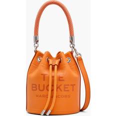 Orange Bucket Bags Marc Jacobs The Leather Bucket Bag in Tangerine