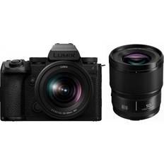 Panasonic Full Frame (35mm) - JPEG Mirrorless Cameras Panasonic Lumix S5 IIX + S 20-60mm F3.5-5.6 + 50mm