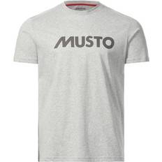 Musto Tops Musto Men’s Corsica Graphic Short Sleeved T-Shirt 2.0 Grey Melange