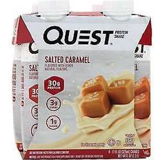 Sodium Nutritional Drinks Quest Nutrition Protein Shakes Salted Caramel 4 Shakes