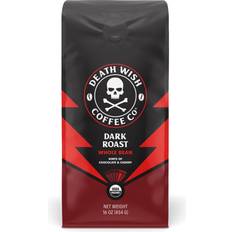 Death Wish Coffee Co. Dark Roast Coffee 454g 1pack