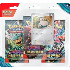 Merchandise & Collectibles Pokémon Twilight Masquerade 3 Pak - Snorlax Kort