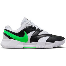 Nike White Racket Sport Shoes Nike Court Lite 4 M - White/Black/Poison Green