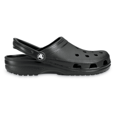 Black Outdoor Slippers Crocs Classic Clog - Black