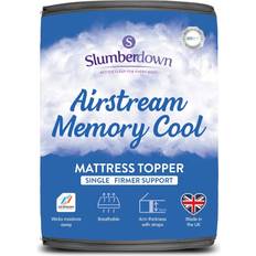White Bed Mattress Slumberdown Airstream Memory Cool Bed Matress 150x200cm