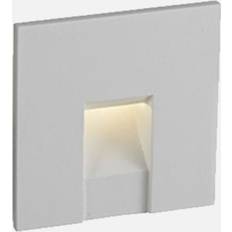 Antidark Nox Step White/Aluminium Wall light